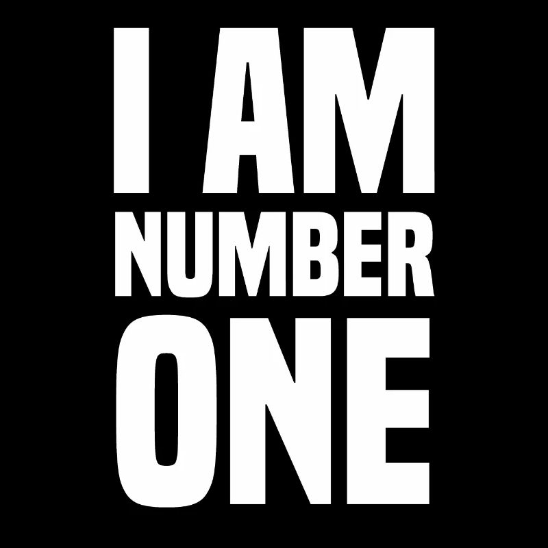 I Am Number One Ich Bin Die Nummer Eins Geschenk