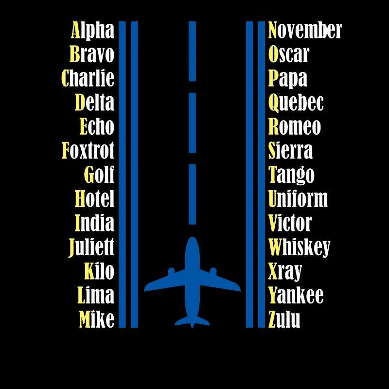 Pilot pilot alphabet