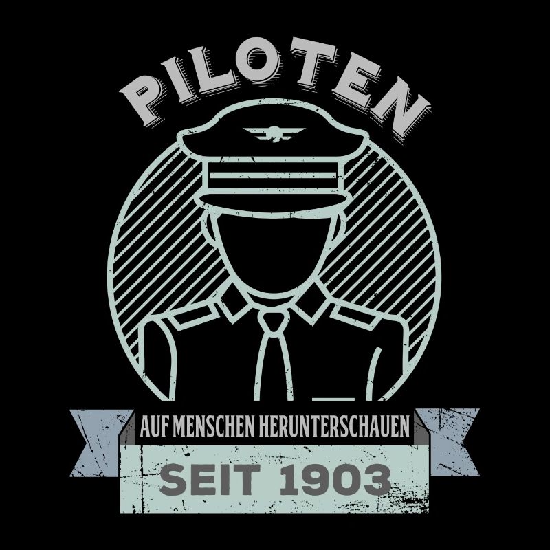 Ein Passagierflugzeugpilot In Uniform