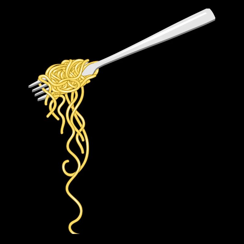 Spaghetti Pasta auf einer Gabel