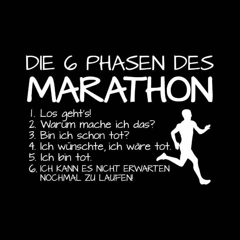 DIE 6 PHASEN DES MARATHON