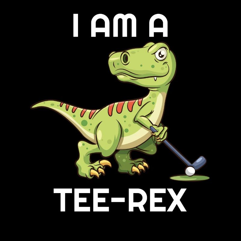 I'm A Tee Rex Dinosaur Golfing Golfer