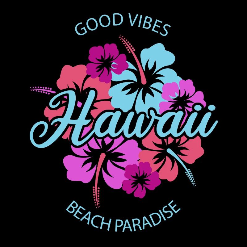 Hawaii Good Vibes Beach Paradise