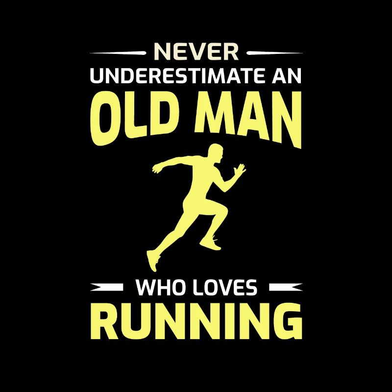Running Runner Dad Grandpa Fathers Day Gift
