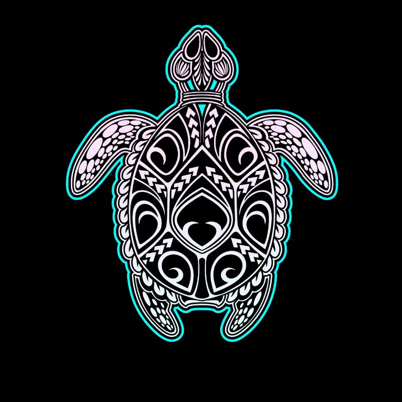 Turtle diver diving