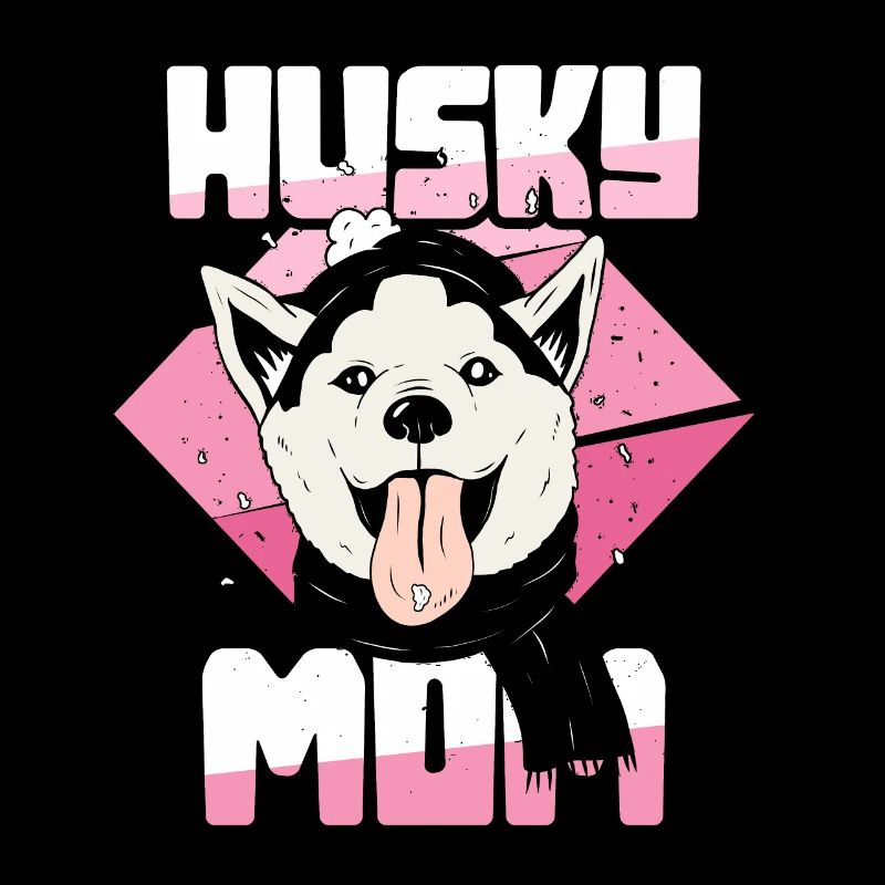 Husky Mom - Sibirischer Husky Muttertag
