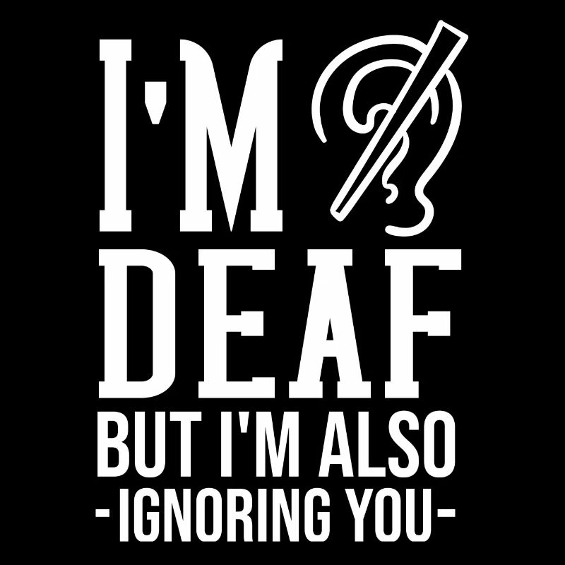Deaf deaf deafness hearing loss hearing loss