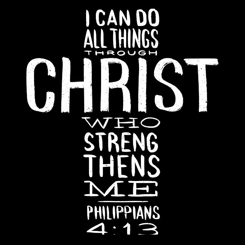 I Can Do All Things Through Christ Geschenk Bibel