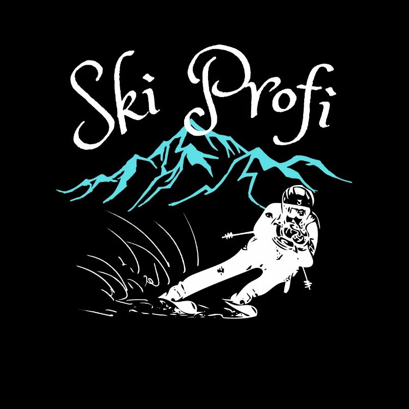 SKI PROFESSIONAL! FUN SKI DOWNHILL DESIGN