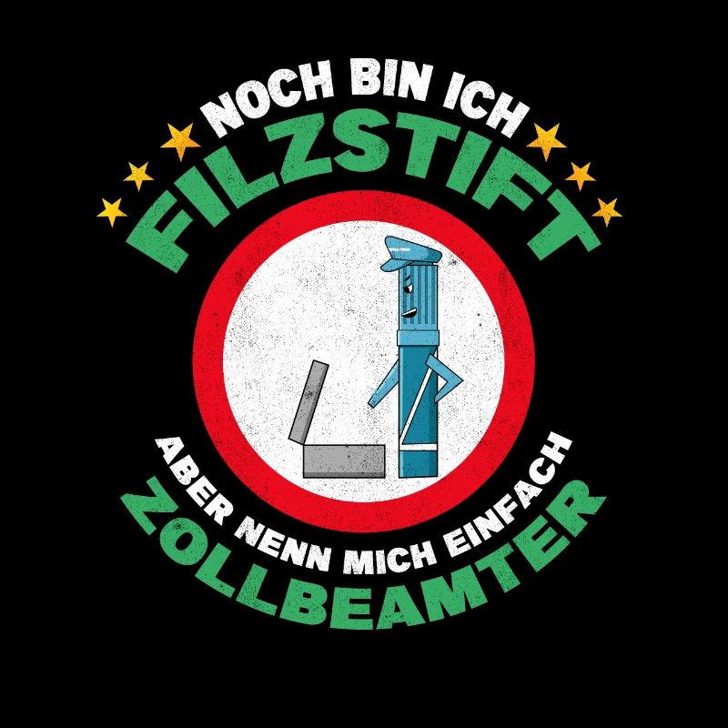 Customs customs officer training felt pen saying