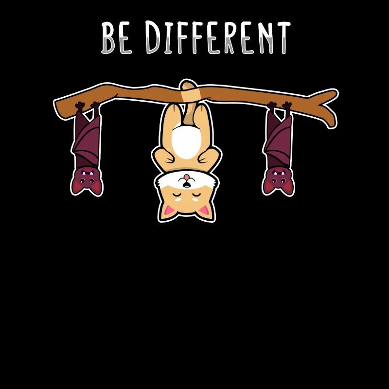 Be Different Sweet Cat Be Different