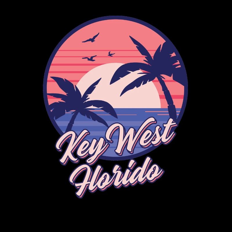 Key West Florida Sunset Beach Sommer Seawaves