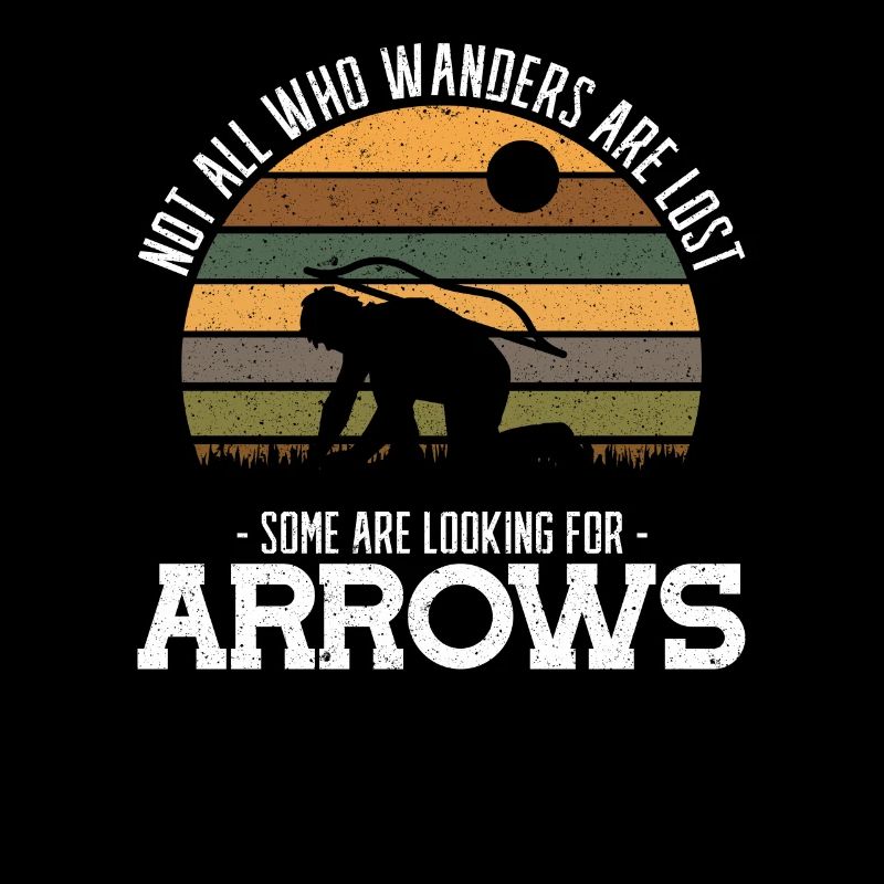 Not all are Lost Looking for Arrows Bogenschütze