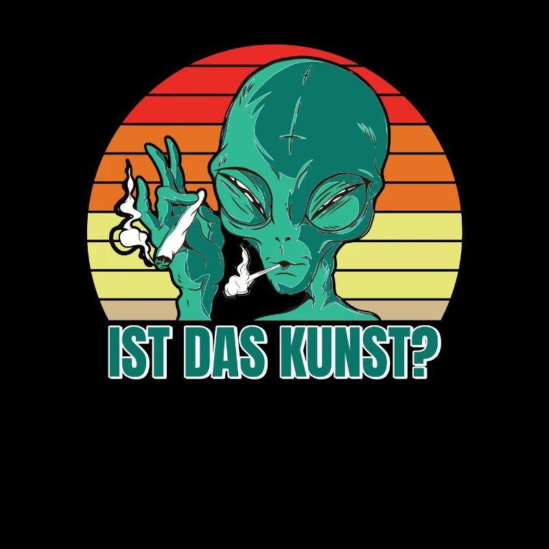 Alien Meme Ist das Kunst? Spruch