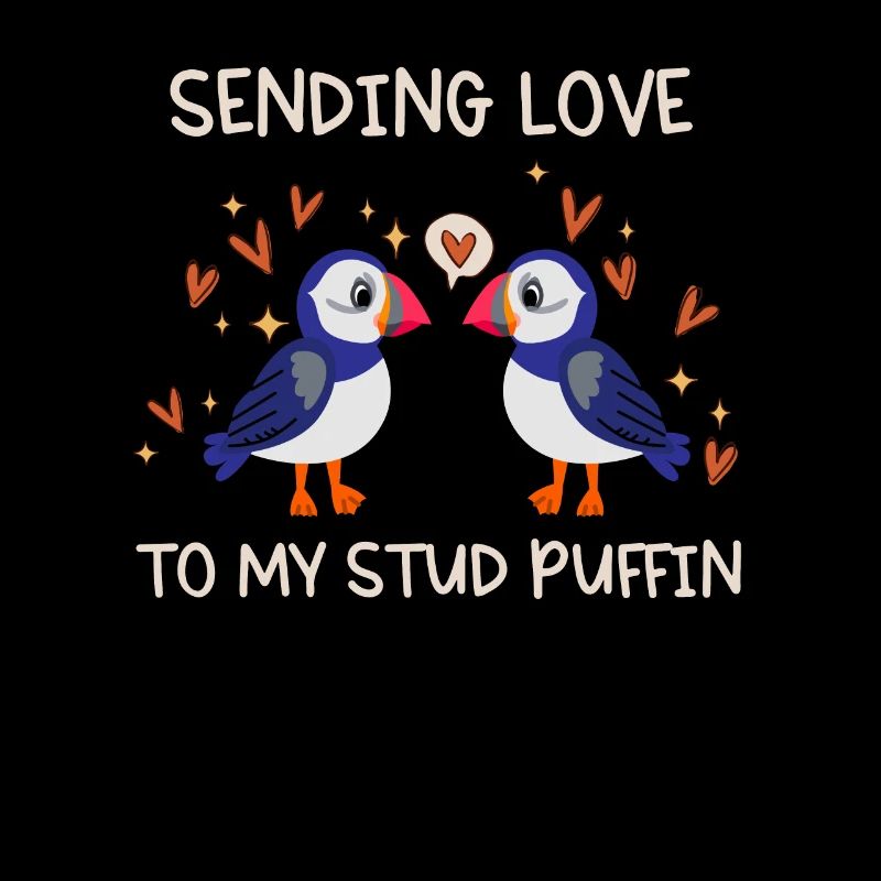 Envoyer de l’amour à ma relation amoureuse Stud Puffin