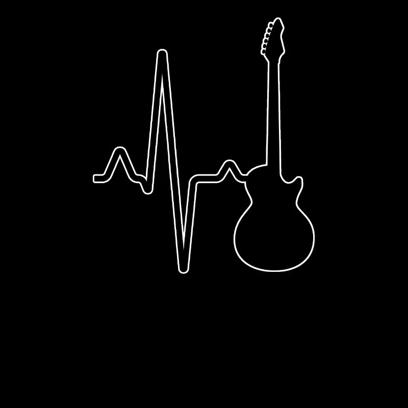 Gitarre Herzschlag