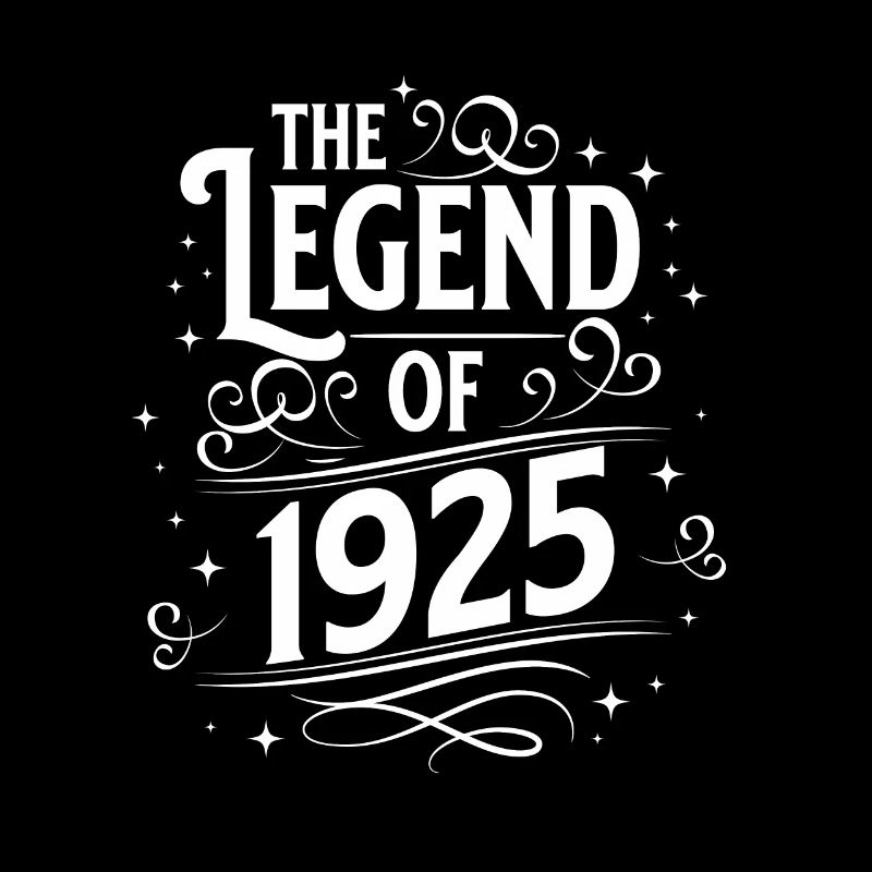 Die Legende von 1925 Geburtstag