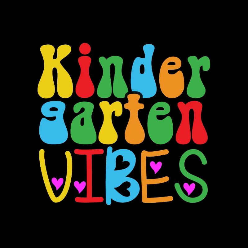 Groovy Hello Kindergarten Vibes Professeur rétro