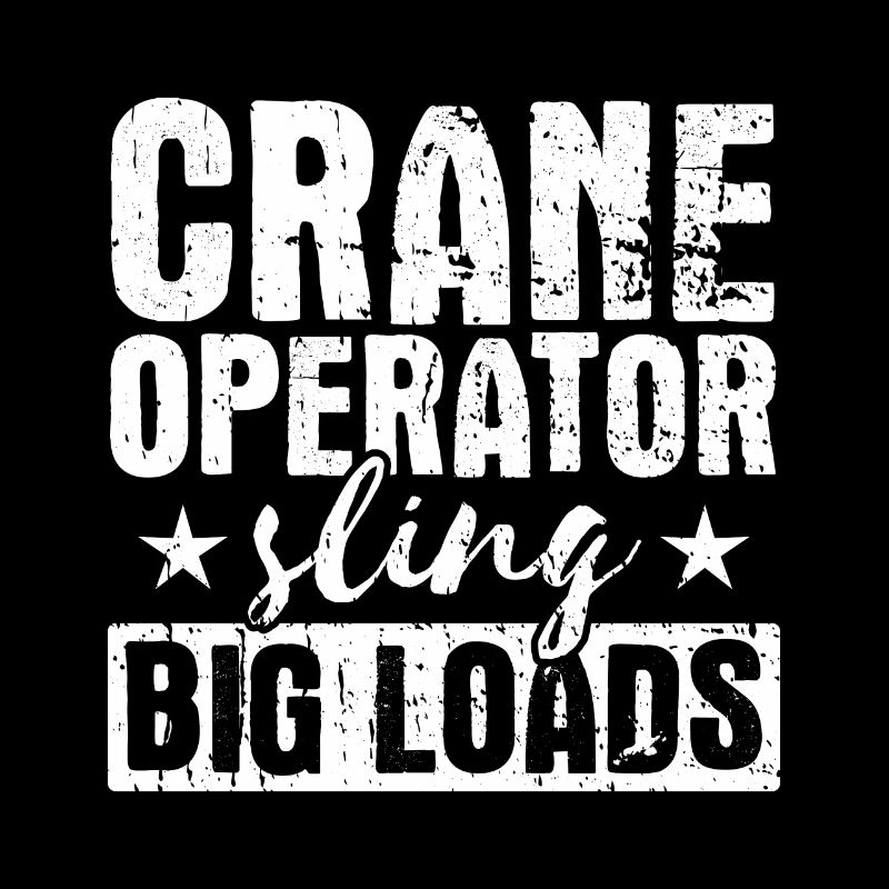 Crane Operator Sling Big Loads Kranfahrer Kranich