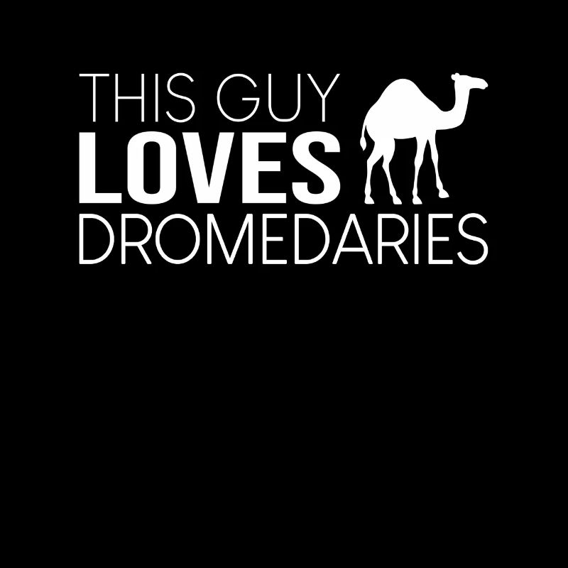 Ce type aime les dromadaires