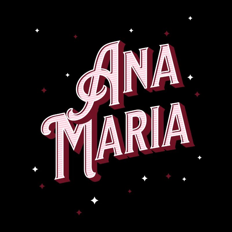 Ana Maria name personalized