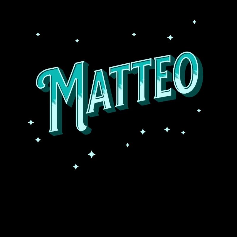 Matteo name personalized