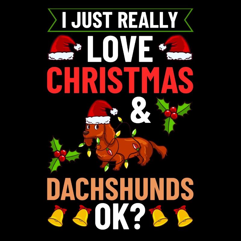 Doxie Teckel Teckel Chien Noël