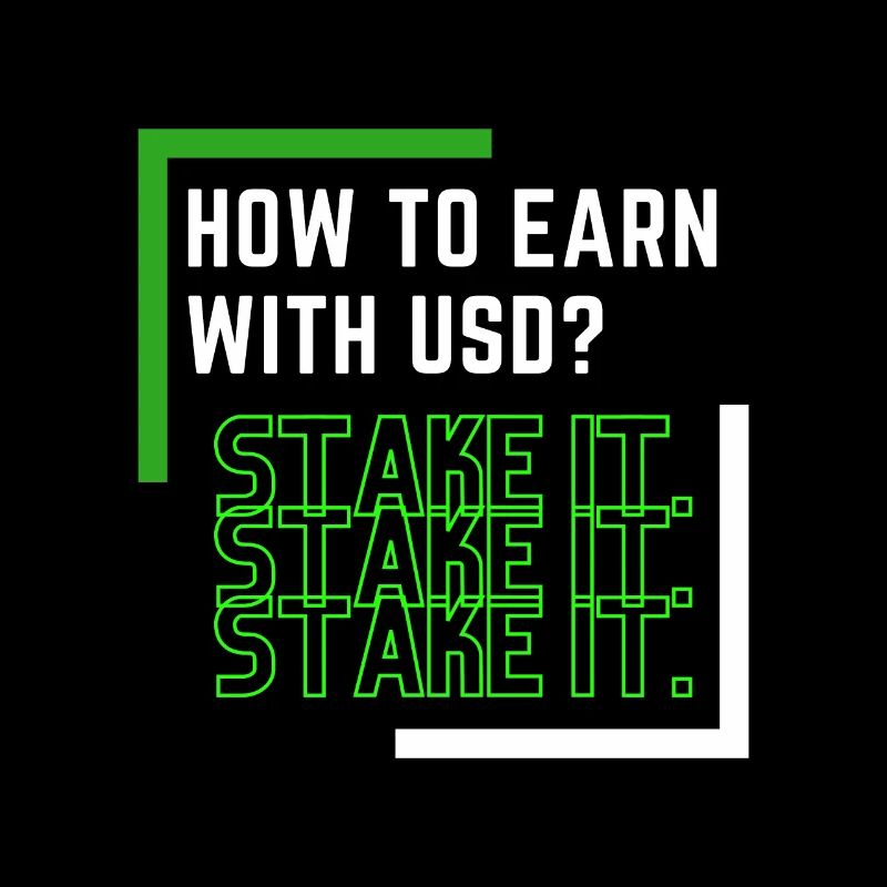 How to earn with USD? Use it.