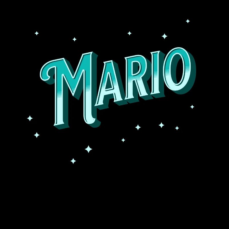 Mario name personalized