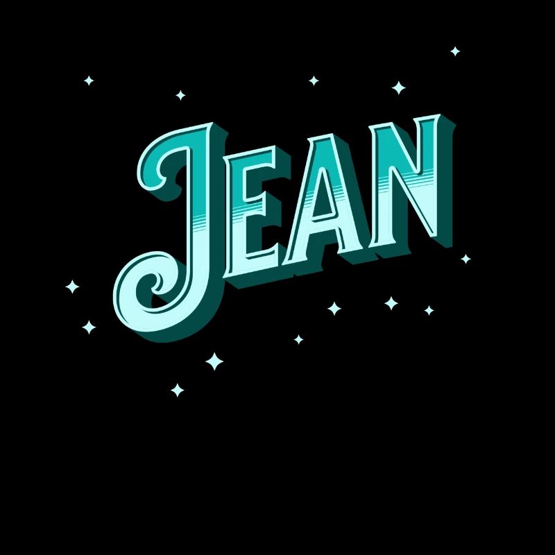 Jean names personalized