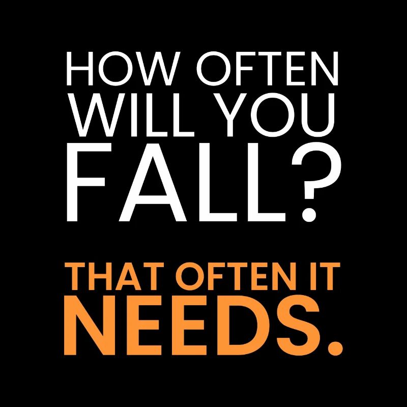 Wie oft sollte man scheitern?