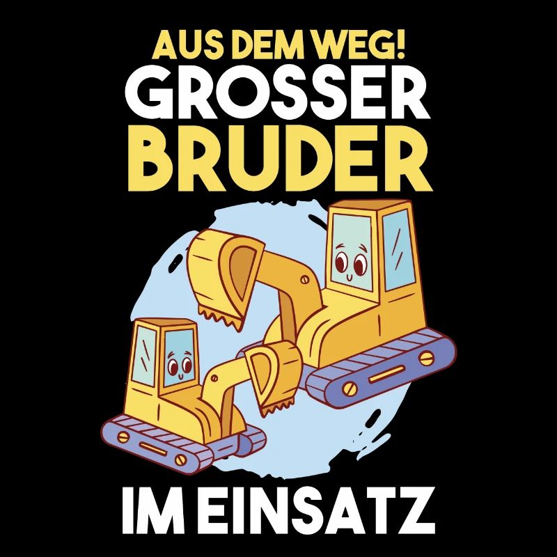 Dabbing Baggerfahrer Bagger Bruder