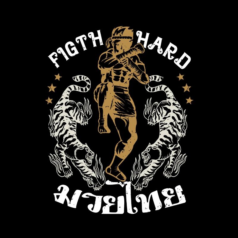 Muay Thai Traditional Sport Fighter Gift Idea