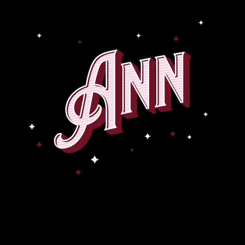Ann name personalized