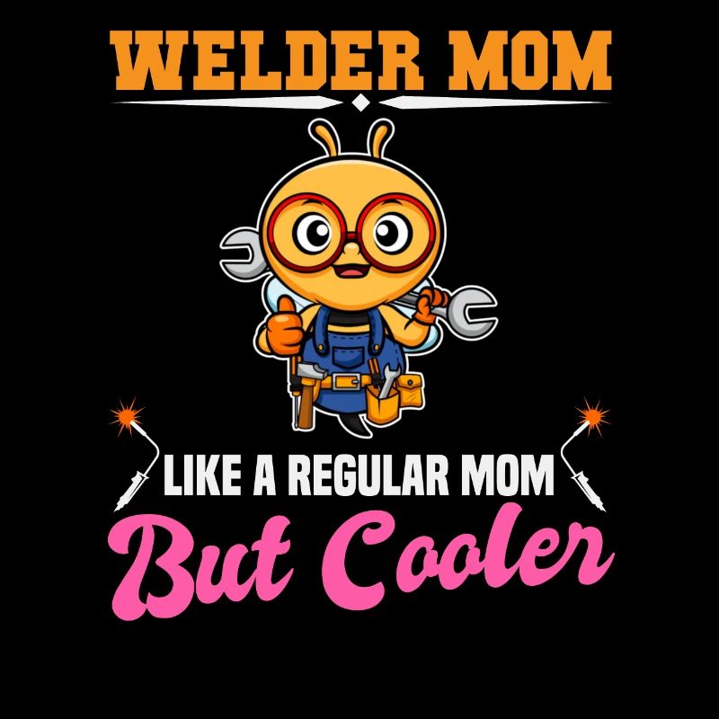 Maman soudeuse comme une maman régulière mais plus cool