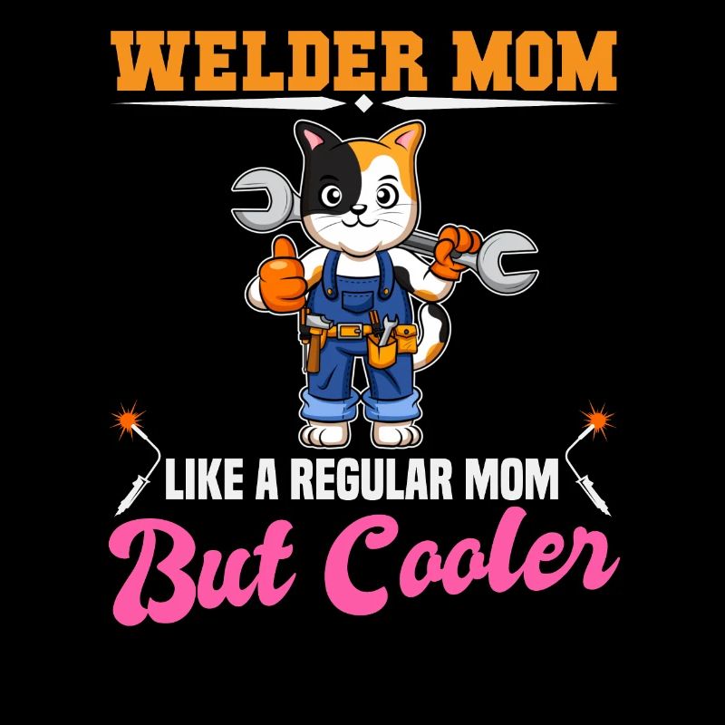 Maman soudeuse comme une maman régulière mais plus cool
