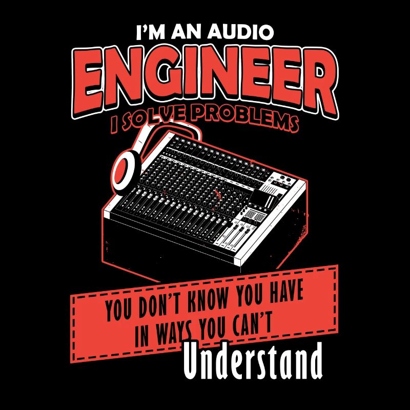 Audio Engineer Solve Problem Tontechniker