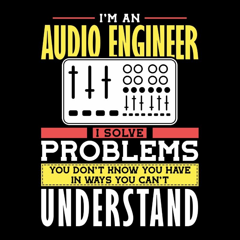Audio Engineer Solve Problem Tontechniker