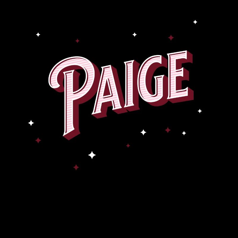 Paige name personalized