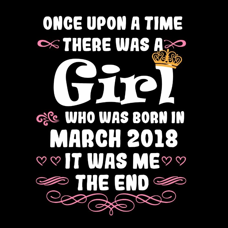 Es war einmal ein Mädchen. März 2018 Geburtstag