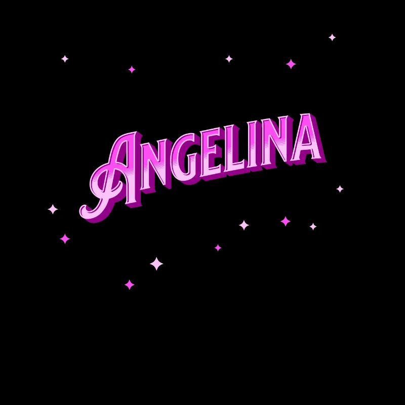 Angelina name personalized