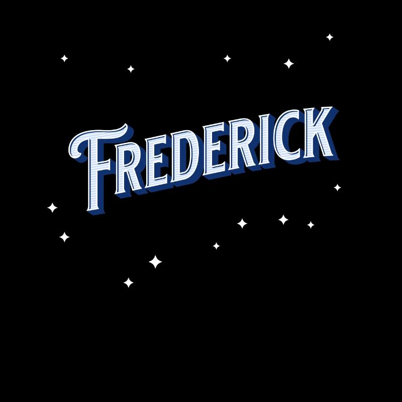 Frederick name personalized