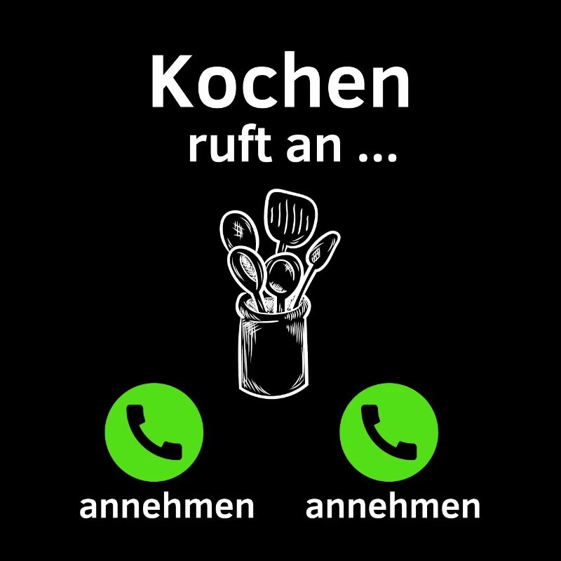 Kochen ruft an - annehmen oder annehmen?