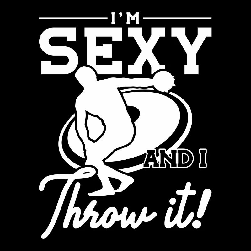 Diskus Im Sexy And I Throw It Diskuswerfer