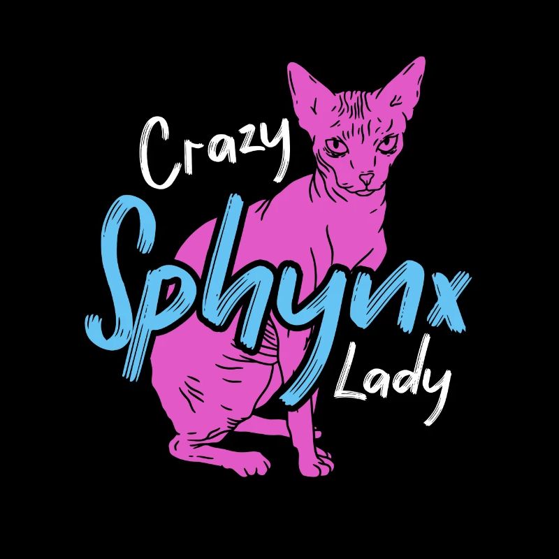 Verrückte Sphynx Lady Ever Kitten Pet Owner