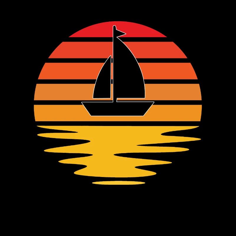 Segeln Retro