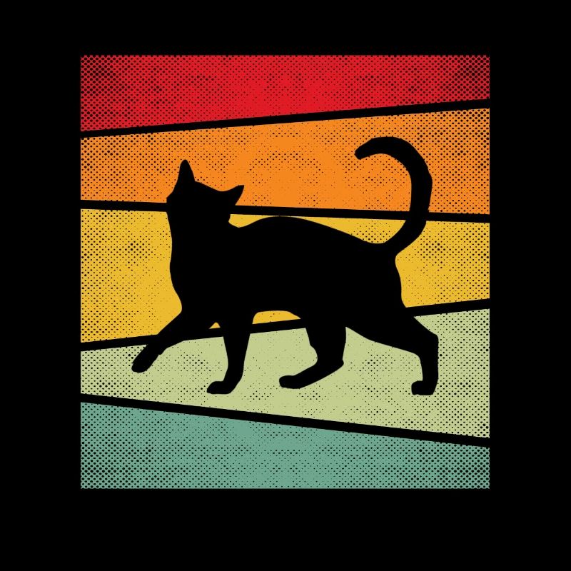 Katze Retro
