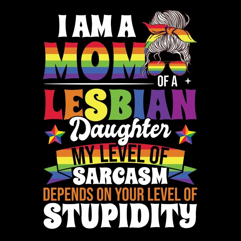 Mama einer lesbischen Tochter Pride Monat