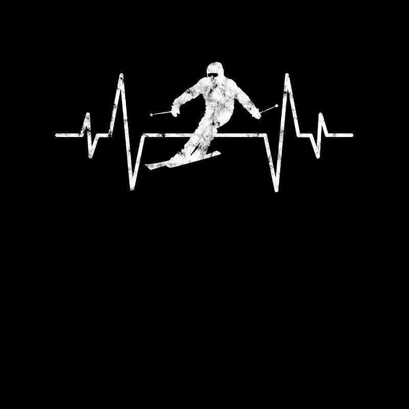 Rythme cardiaque de ski