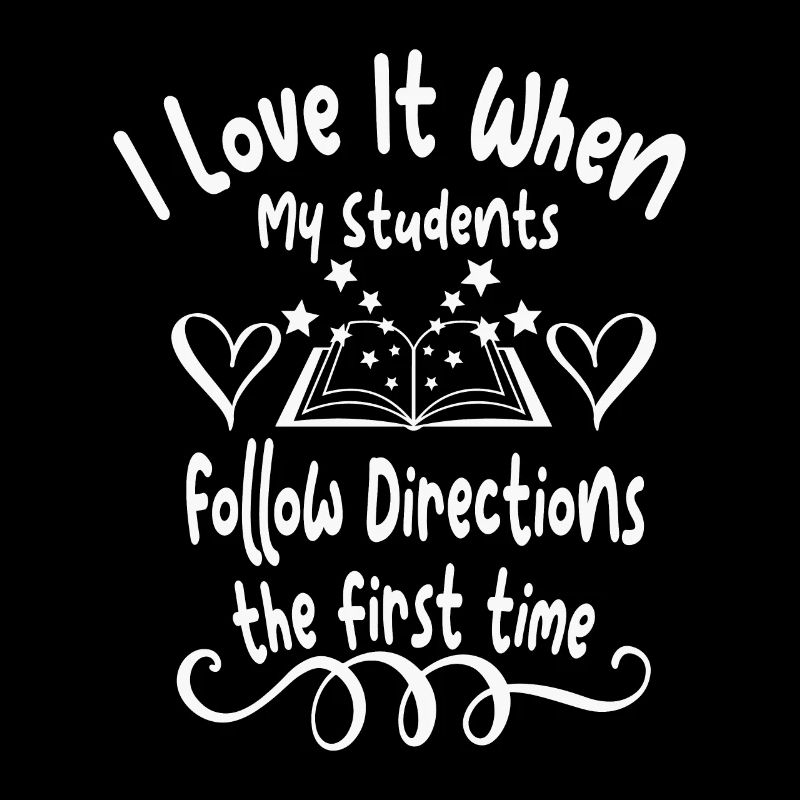 Students follow instructions the first time